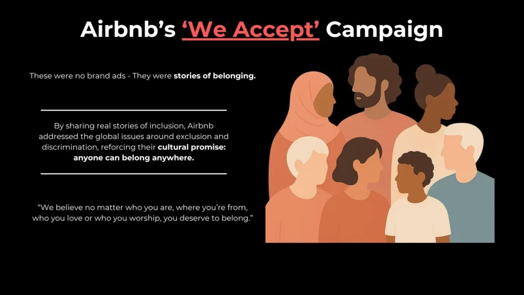 Airbnb 'We Accept'